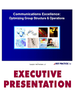 Communications Excellence: Optimizing Group Structure & Operations