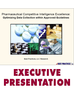 Pharmaceutical Competitive Intelligence Excellence: Optimizing Data Collection within Approved Guidelines