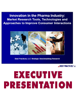 Innovation in the Pharma Industry: Market Research Tools, Technologies and Approaches to Improve Consumer Interactions