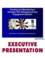 Creating and Maintaining a Strategic KOL Management and Engagement System