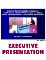 Internal Communication Success: Best Practices within the Pharmaceutical Industry to Ensure Organizational Effectiveness