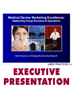 Medical Device Marketing Excellence: Optimizing Group Structure and Operations