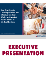 Medical Affairs and Market Access Team Benchmarks - Medical Device Industry