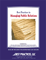 Best Practices in Managing Public Relations
