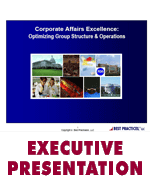 Corporate Affairs Excellence: Optimizing Group Structure & Operations
