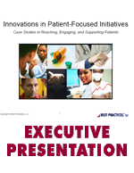 Innovations in Patient-Focused Initiatives:
Case Studies in Reaching, Engaging and Supporting Patients