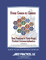 From Genes to Giants: Best Practices in Early-Stage Product Commercialization